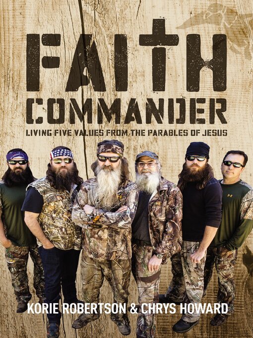Title details for Faith Commander by Korie Robertson - Available